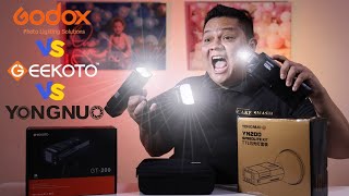 Godox AD200 VS Geekoto GT200 VS YONGNUO YN200 ¿Cual me COMPRO [upl. by Llennod320]