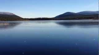 Ice skating on Lake Äkäslompolo October 2012 [upl. by Qifahs816]