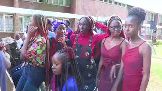 Lusaka students thank HH [upl. by Hughett]