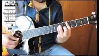 Creo que me enamore  Vicentico  TUTORIAL PARA GUITARRA [upl. by Aerdnaid721]