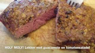 Hoe maak je een Rib eye steak op de BBQ [upl. by Calbert90]