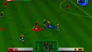 International SuperStar Soccer 2000  GAMEPLAY [upl. by Ary439]