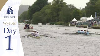 Nottingham RC v RC Allemannia Hamburg GER  Wyfold  Henley 2024 Day 1 [upl. by Fesoy628]