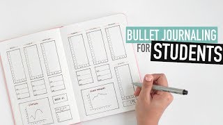 Bullet Journaling FOR STUDENTS  BackToSchool Planner [upl. by Adamina]