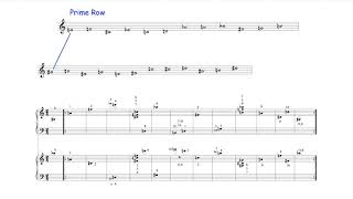 Writing Counterpoint in Modern Styles Serialism [upl. by Ploss]