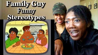 Family Guy Funniest Stereotypes  Katherine Jaymes Reaction [upl. by Yehc]