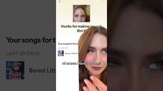 Exposing your spotify playlists playlist spotify spotifyplaylist musician singer reaction [upl. by Rici]