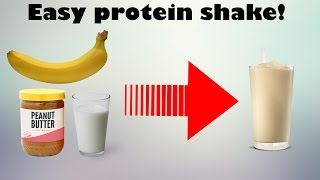 Make a protein shake without protein powder Simple [upl. by Sterling]