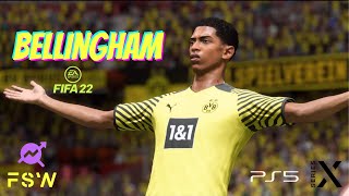 Jude BELLINGHAM FIFA 22  Dortmund  Part 1 [upl. by Ystap]