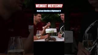 WEINGUT MERTESHOF  Brand new interview at Nightshade TV weingutmerteshof wein weinfest winzer [upl. by Osugi998]