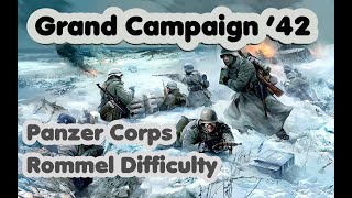 Panzer Corps 38 Voronezh Grand Campaign 42 Rommel Difficulty [upl. by Ys]