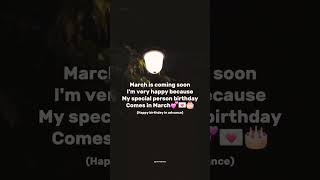 Advance wishes ✨whatsappstatus ❤️march couplegoalstamilyoutubeshortsmusicsongromanticlovely [upl. by Yetak]