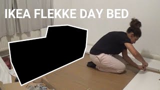 IKEA FLEKKE DAYBED with 2 drawers  How to assemble it  DIY [upl. by Maud]