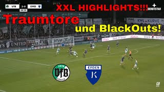 VFB Lübeck gegen BSV Kickers Emden XXL HIGHLIGHTS [upl. by Kutchins]