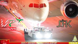 🔴LIVE JFK AIRPORT ACTION  John F Kennedy International  Live Plane Spotting [upl. by Kremer727]