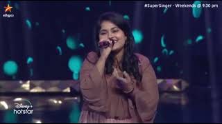 idho idho en Pallavi song mind blowing singing in super singer 8 [upl. by Anitnas]