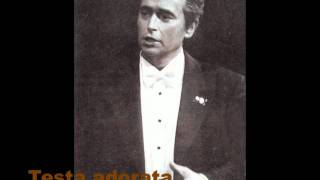 José Carreras sings Leoncavallo  La Bohéme Testa adorata [upl. by Luemas]