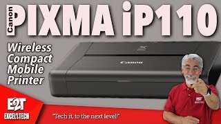 The Wireless Compact Mobile Printer Canon’s PIXMA iP110 It Just Works [upl. by Dulsea]