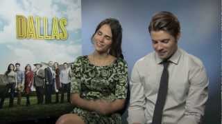 hmv meets Dallas  An interview with Jordana Brewster amp Josh Henderson [upl. by Nastassia]