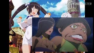 Danmachi Season 2  Bell saves Haruhime  Bell vs Phryne Jamil and Aisha Belka [upl. by Laon]