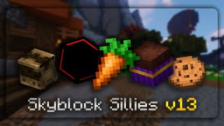 Gardening amp Getting RNG Carried Skyblock Sillies v13 [upl. by Anitnas]