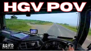 HGV Driver POV Dorchester to Yeovil UK Trucking [upl. by Hadik222]