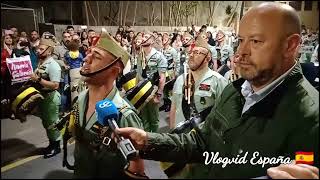 El caballero Legionario González Vuelve a Cantar en Ceuta la Colombiana Legionaria [upl. by Mckee]