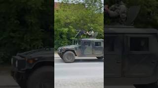 Kosovo Army patrolling the streets ❤️🐺🇽🇰 [upl. by Lexi]