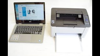 Unboxing and Wireless setup Samsung Xpress M2020W M2022W M2024W M2026W M2028W Laser Printer [upl. by Navar]