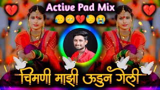 ज्याची होती त्यानीच नेली  Chimani Mazi Udun Geli  Mazi Sonyachi Bhauli  Active Pad Mix Dj Balaji [upl. by Aeli919]