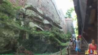 Visite ludique et commentée au Chateau du HautKoenigsbourg en Alsace [upl. by Rehpotsrik]