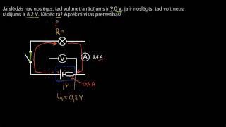 Strāvas avota iekšējā pretestība [upl. by Enimassej]