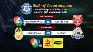 🔴 LIVE การแข่งขันฟุตบอลนักเรียน 7 คน แชมป์กีฬา 7HD แชมเปียน คัพ 2022 [upl. by Niamjneb]