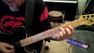 JOE WALSH Meadows Guitar Lesson  How to play [upl. by Aissirac]