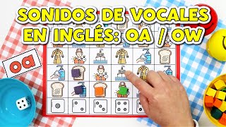 Lección 9 Pronunciación de las Vocales en Inglés  OA y OW  Fonética del Inglés  Vowel Sounds [upl. by Airotcivairam]