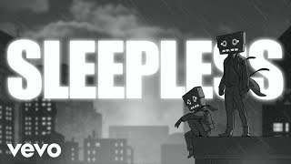 CAZZETTE  Sleepless ft The High Lyric Video [upl. by Dotti456]