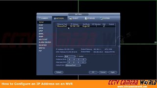 How to Configure an IP Address on an NVR [upl. by Lilly]