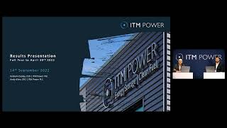 ITM POWER PLC  Final results for the year ended 30 April 2022 [upl. by Nadoj]