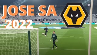 Jose Sa 2022 Warm Up  Wolves Goalkeeper Training [upl. by Leunamesoj]