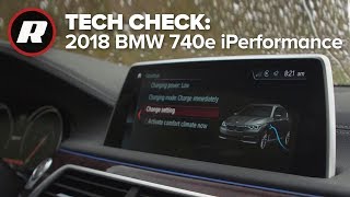 Tech Check Inside the 2018 BMW 7 Series  740e xDrive iPerformance [upl. by Beberg342]