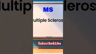 multiple sclerosis  multiple sclerosis in hindi foryou shorts [upl. by Ahtiek86]