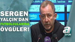 Beşiktaş 2  0 Galatasaray Sergen Yalçın Maç Sonu Basın Toplantısı Düzenledi  A Spor  17012021 [upl. by Raamaj]