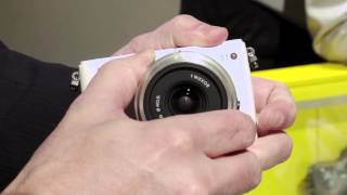 Nikon 1 S1 Digital Camera Review  CES 2013 [upl. by Roxanna412]