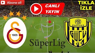 GALATASARAY ANKARAGÜCÜ MAÇI CANLI İZLE [upl. by Aruasi]