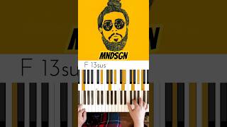 Mndsgn “Homewards” Chords CMajor 130BPM G 🎹🔥 Homewards Mndsgn musicianparadise [upl. by Evoy]