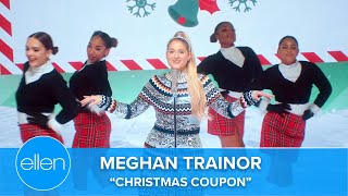 Meghan Trainor Performs Christmas Coupon [upl. by Geesey502]