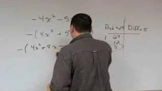 Easy Trinomial Factoring  Pt 5  Leading Coefficient not 1 [upl. by Iilek]