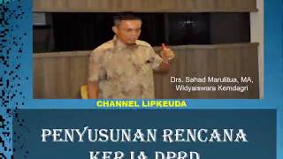 PENYUSUNAN RENCANA KERJA DPRD [upl. by Nylirek459]