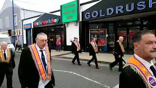 Ballywillen Flute Band Im not sure what year it is [upl. by Aninotna]