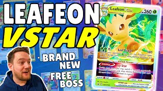 BRAND NEW VSTAR  Leafeon VSTAR Deck Profile for Pokemon TCG Online [upl. by Ardy]